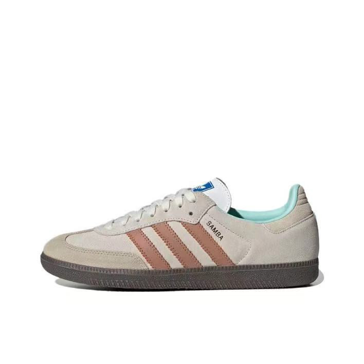 ♞adidas orginals Samba OG taupe style Running shoes sneakers ของแท้ 100 %