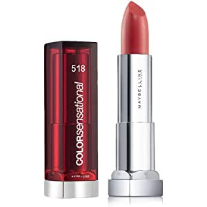 ลิปสติก Maybelline Color Sensational A State Your Colour Collection 518 Brown Red Creamy [ส่งตรงจาก