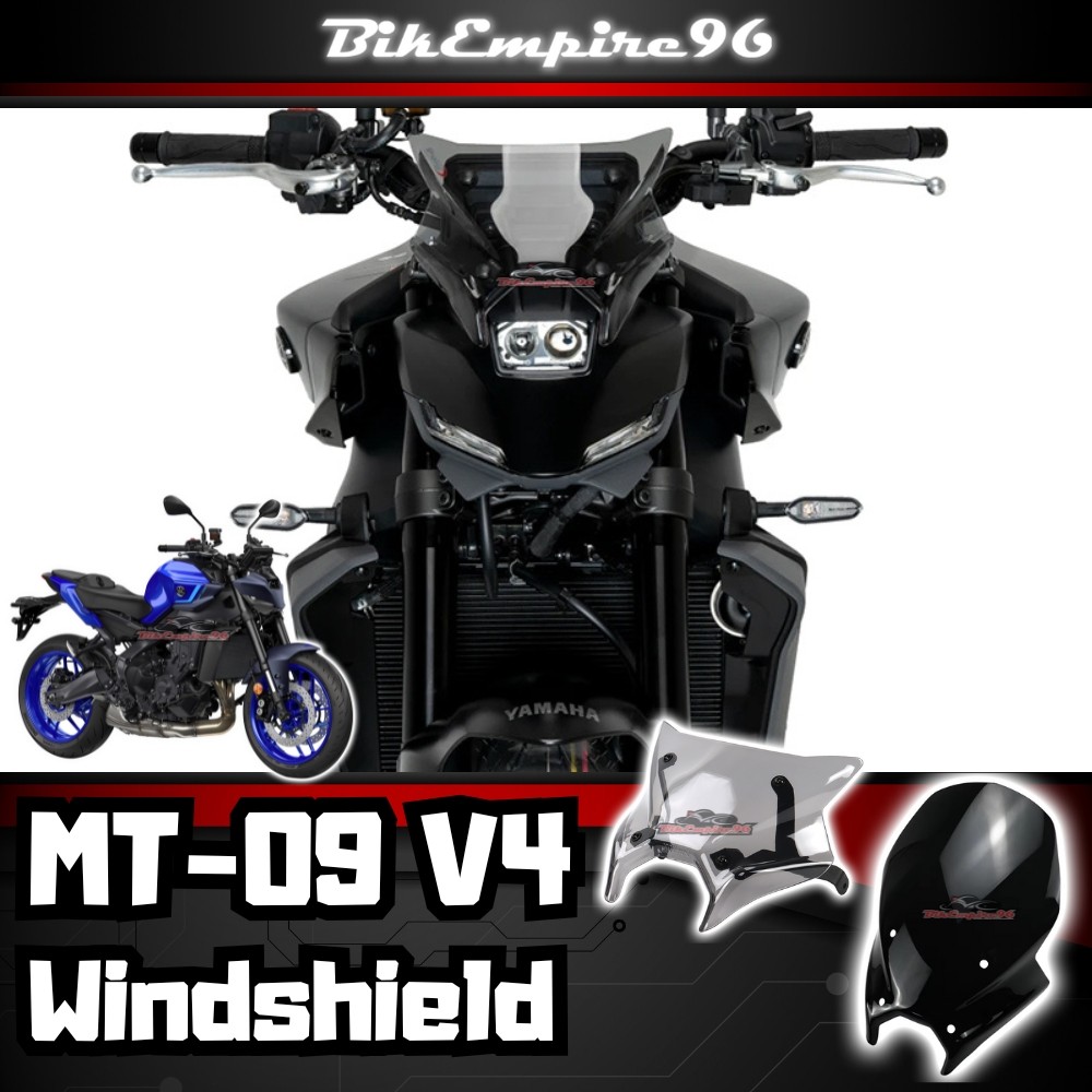 Yamaha MT-09 V4 รถจักรยานยนต์ด้านหน้าการแข่งขันกระจกด้านหน้า Deflector สําหรับ YAMAHA MT-09 V4
