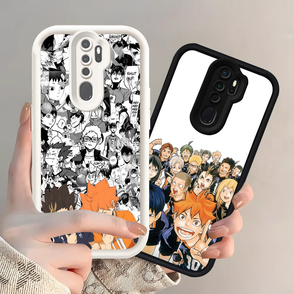 Z-42 Haikyuu ปลอกสีขาวสีดําสําหรับ OPPO F11 Pro A5 A9 2020 2Z 2F กรณี