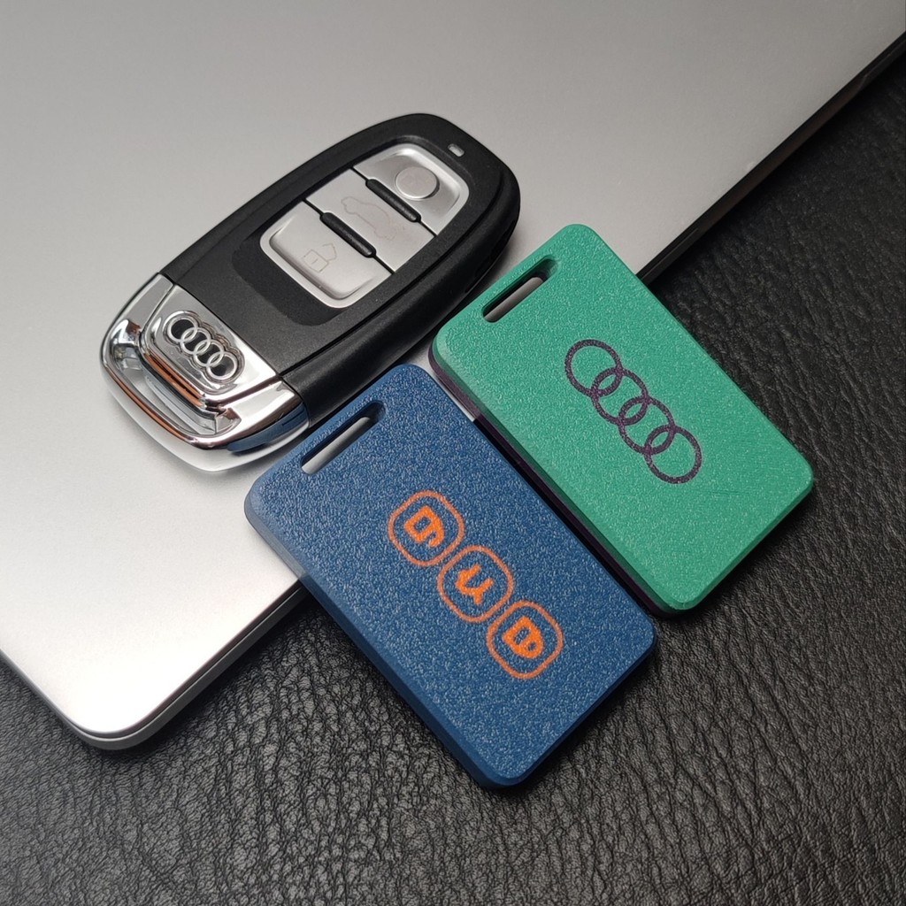 Audi A6L A4L A3 A7L A8 Q3 Q4 Q5L กรณีการปรับเปลี่ยนกรณีเปลี่ยน 3D การพิมพ์กรณีกุญแจ