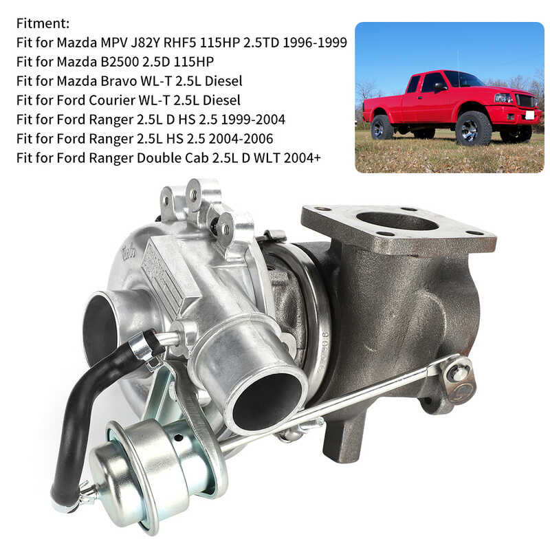 Turbo Charger Vc430089 Vj25 Vj26 Vj33 Wl84 เปลี่ยน 115J97a/J82y/Wl‑T 2.5L เครื่องย