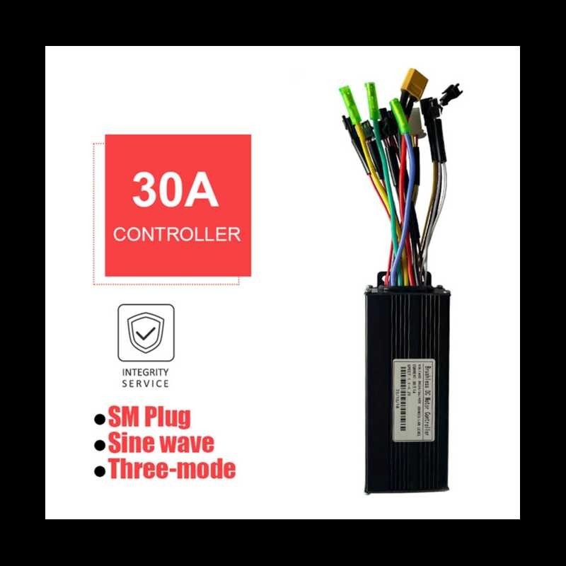 ❤ Electric Bicycle 24V 36V 48V 30A 3 Model Sinewave Controller S866 LCD Display Accessories For 3