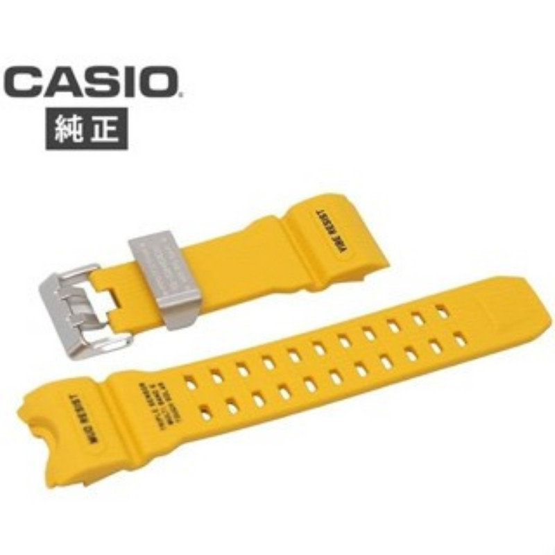 Casio Original G-Shock Mudmaster GWG-1000 Watch Band Strap Yellow / Black / Khaki