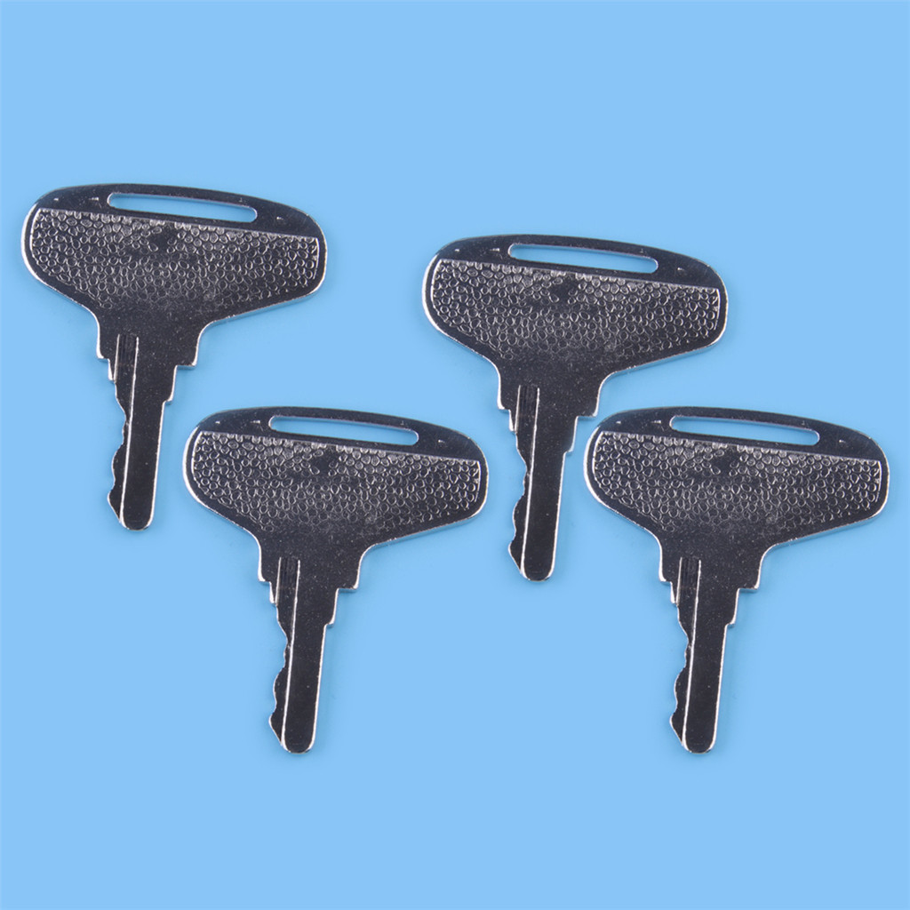 66711-55240 66711-55140 4 ชิ้นกุญแจจุดระเบิดสําหรับ Kubota B Series B4200 B5100 B5200 B6100 B6200 B7