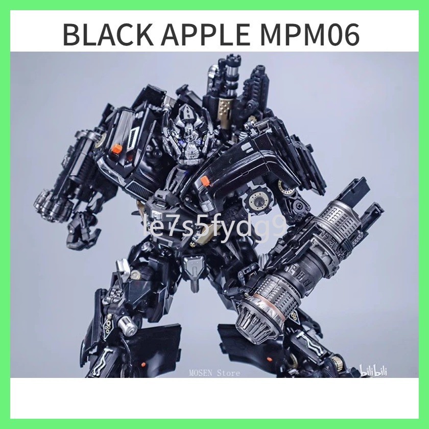 Transformation สีดำ Apple MPM06 Ironhide M06 Movie Edition Metamorphic ของเล่นรถกระบะขยาย Alloy Edi