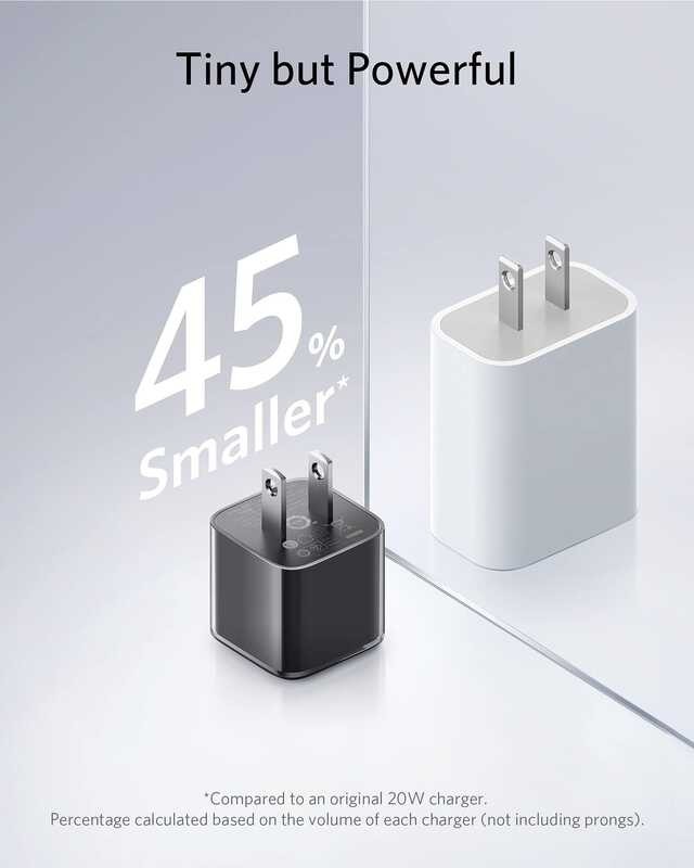 ❤ ที่ชาร์จเร็ว511 (Nano Pro), Anker Nano Pro, 20W PIQ 3.0ที่ชาร์จเร็วขน