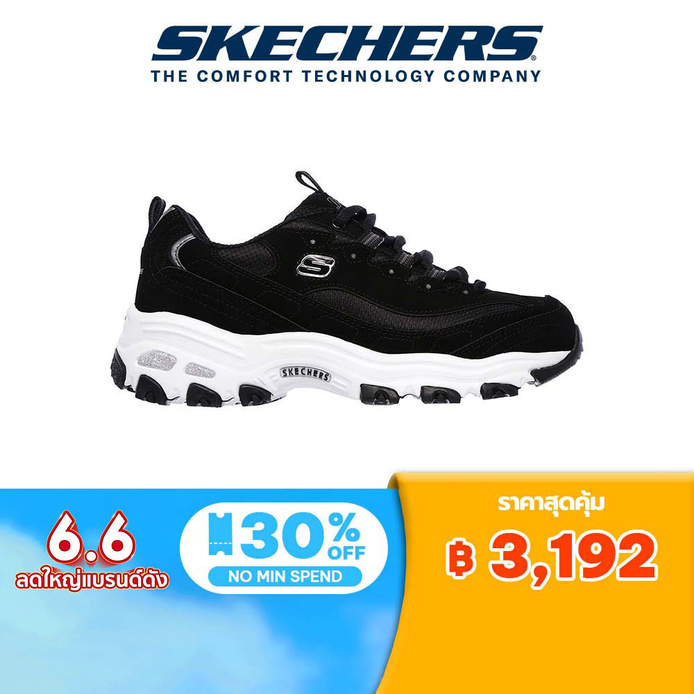 Skechers สเก็ตเชอร์ส รองเท้า ผู้หญิง Sport D'Lites 1.0 Shoes - 11930-BLK