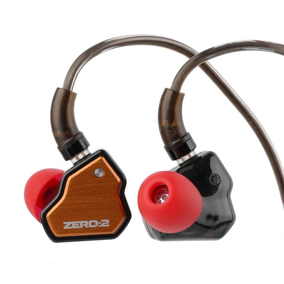 7hz x Crinacle Zero 2 Zero :2 Updated 10 มม. ไดรเวอร์ไดนามิก IEM หูฟังเล่นเกม แบบใช้สาย พร้อมสายเคเ