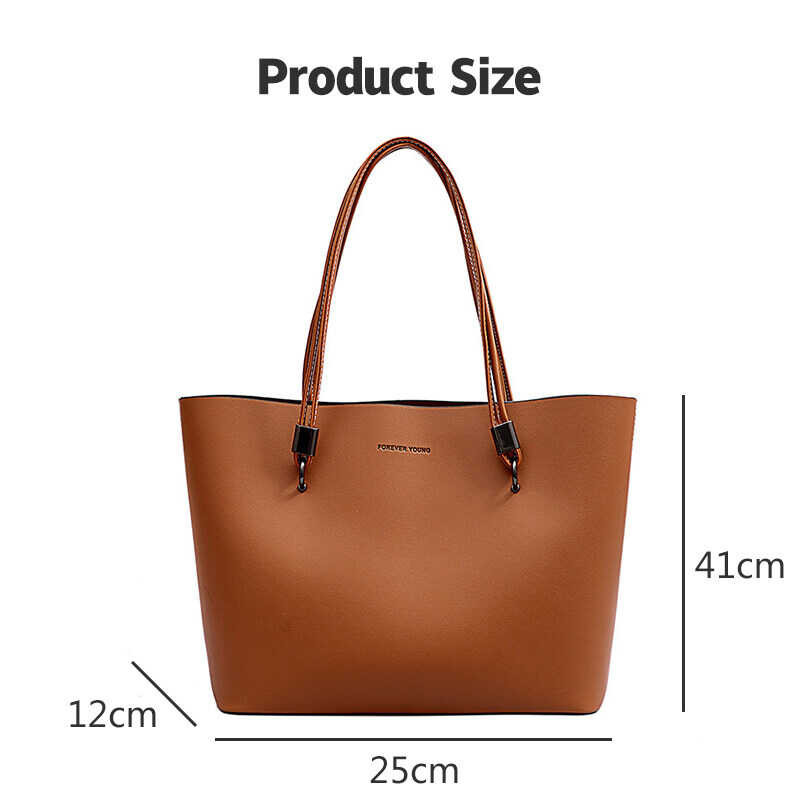 ❤ Deere Jack Women's Tote Shoulder Bag Commuter Fashion Simple High Quality Soft Leather