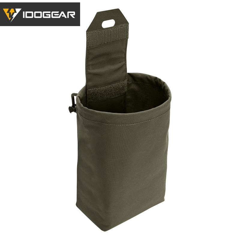 Idogear Tactic กระเป๋ารีไซเคิลพับได้ EDC Dump Pouch พับกระเป๋าเครื่องมือมัลติฟังก์ชั่น 35116
