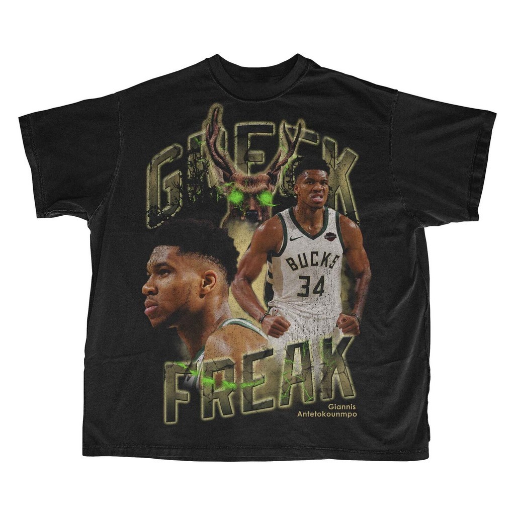 Giannis ANTEKOUNMPO BOOTLEG/VINTAGE OVERSIZED SHIRT