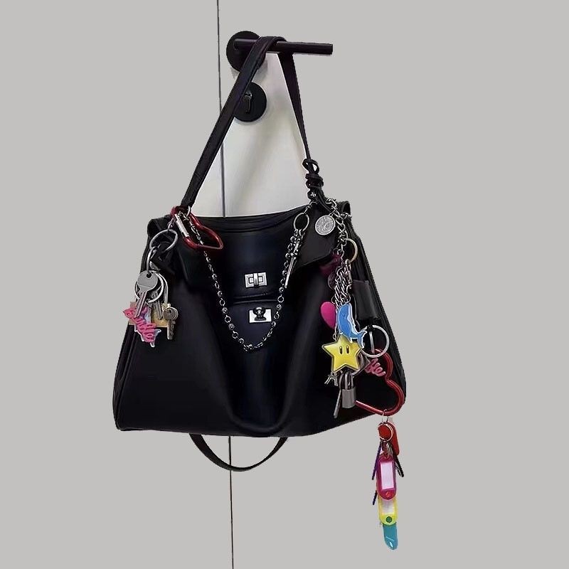 Balenciaga Paris Rodeo Key แหวนกระเป๋าจี้กระเป๋าจี้ส่วนบุคคล DIY Handmade โลหะเครื่องประดับพวงกุญแจ 