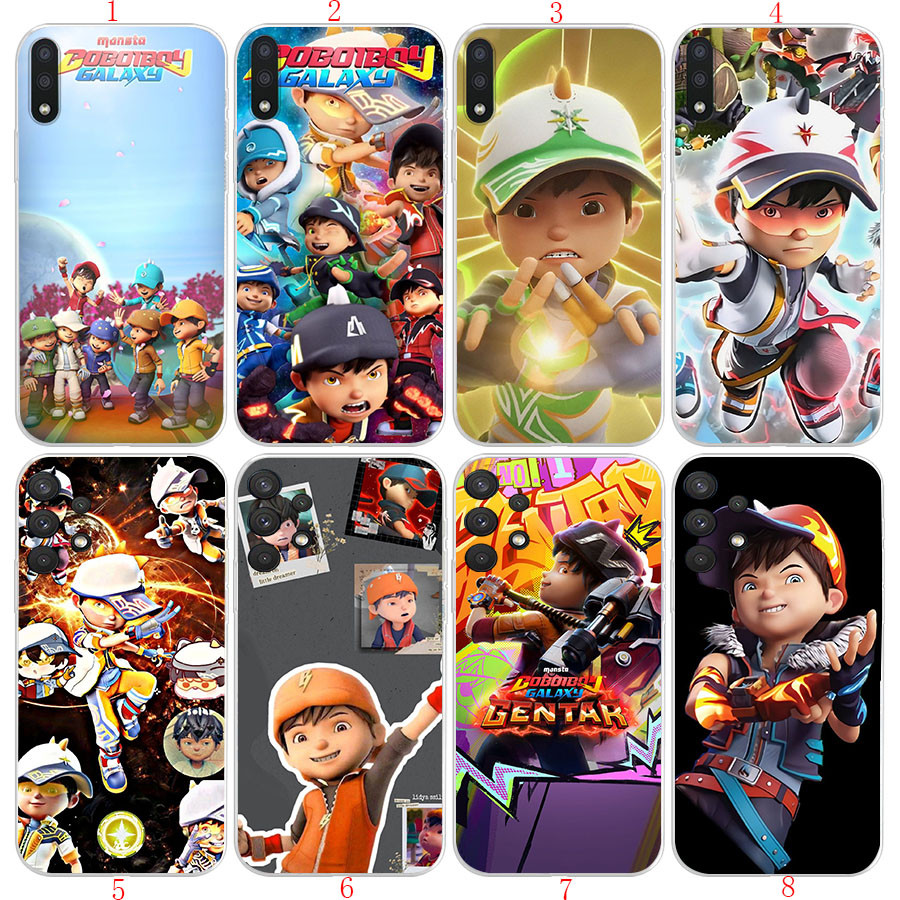 Realme 5 5i 5s 6 C2 C11 C12 C35 5 Pro 6 Pro 6i 7i Q3 8 5G 8S L9 BoBoiBoy เคสโทรศัพท์โปร่งใสนุ่ม