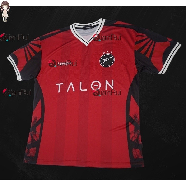 เสื้อยืด esports ROV รุ่นล่าสุดของ Talon (การปรับแต่งชื่อส่วนตัวฟรี)