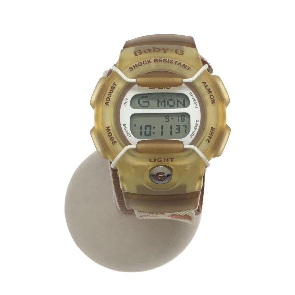 CASIO Wrist Watch Women's Nylon Digital Quartz Direct from Japan Secondhand
