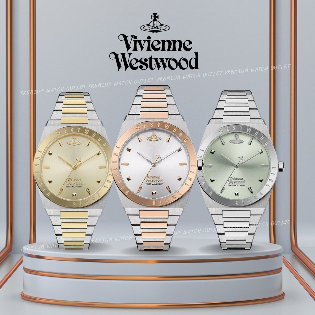 ♞,♘OUTLET WATCH นาฬิกา Vivienne Westwood นาฬิกาข้อมือผู้หญิง นาฬิกาผู้หญิง แบรนด์เนม  Brandname รุ่