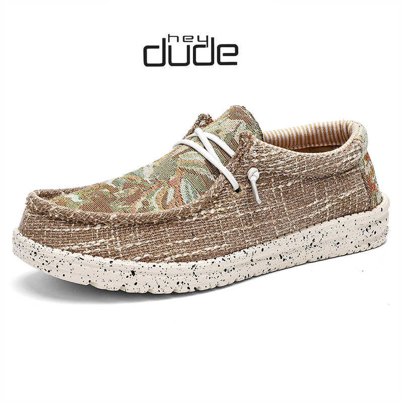 รองเท้าผ้าใบ HEY Dude ผู้ชายนุ่ม รองเท้าผ้าใบชาย รุ่น WALL ชาย