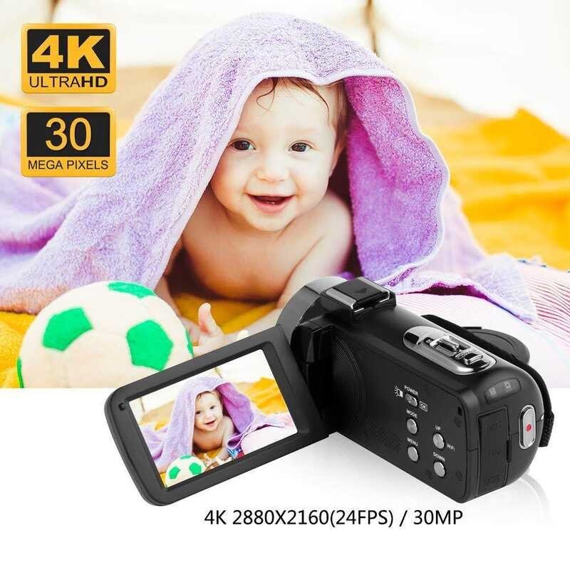 HDกล้องดิจิตอลWiFi Ultra EKLEVAกล้องวิดีโอกล้องวีดีโอ 4K/1080P 48