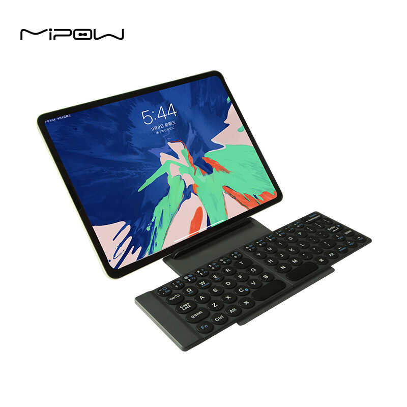 Slim MIPOW Folding Wireless Bluetooth B033 Keyboard for iPad iPhone Tablet Android IOS Windows Appl