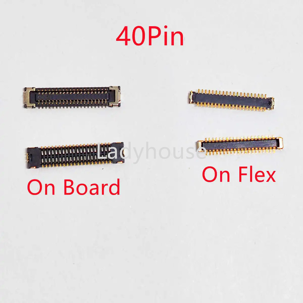 1-10pcs 40Pin USB ชาร์จ FPC Connector สําหรับ Xiaomi Redmi 8 8A 9 หมายเหตุ 9S/9/9Pro/Note9 Pro 4G/No