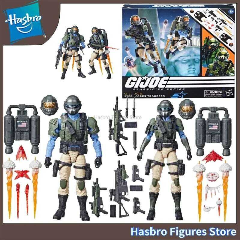 ❤️ ❤️ ในสต็อก G.I.Joe Classified Series 6 "095 Steel Corps Troopers 2-Pack Action Figure ❤️ ❤️