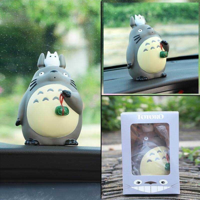 10Cm My Neighbor Totoro Action Figures Studio Ghibli Miyazaki Hayao Model Toys Car Decoration