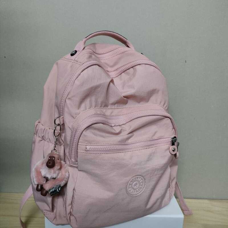 New Kipling Kaiplin Medium And Large Backpack Student Schoolbag Waterproof Nylon Outdoor Leisure K1