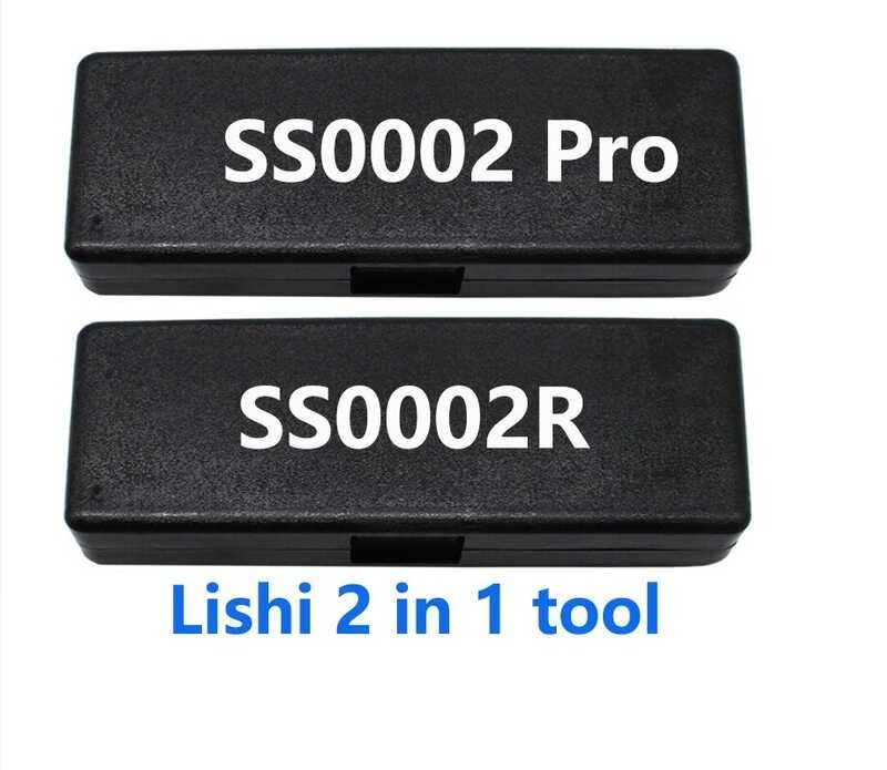 Discount LISHI LOCKSMITHOBD Tools 2 In 1 SS002 Pro SS002R SS003 SS003R House Decoder For Lishi Tool 