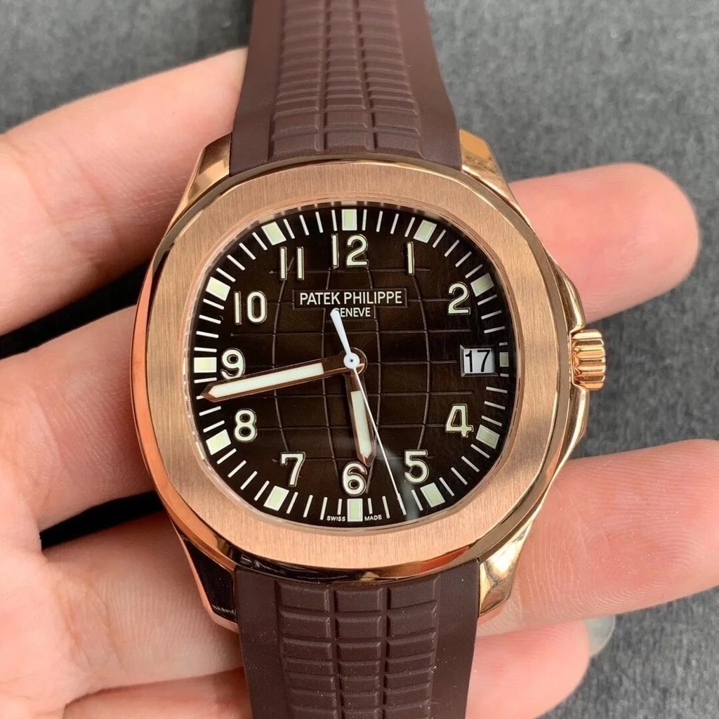 Zf Baida Purley Grenade 5167R นาฬิกาข้อมืออัตโนมัติ แบบบางพิเศษ สีโรสโกลด์ Cal.324 SC