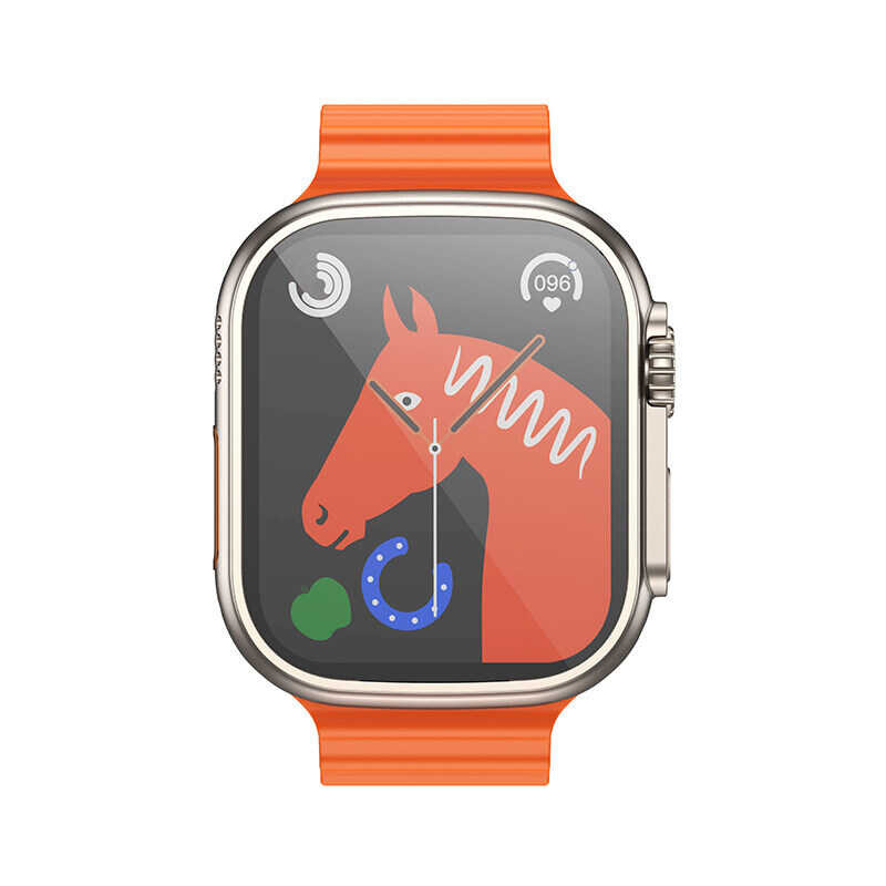 HOCO (Call Version) Y12 Unisex 2 inches Full Touch Screen Ultra Smart Sports Fiess Watch IP67 Wat