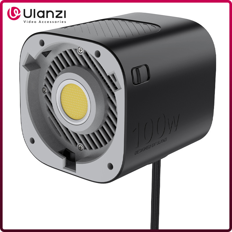 Ulanzi LT026 100W COB Video Light 5600K Seamless Dimming ควบคุมการถ่ายภาพสําหรับ LiveStreaming Video