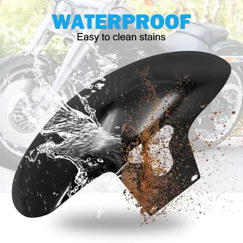❥ รถจักรยานยนต์ Mudguard ด้านหน้า สหรับ Harley Softail Fatboy FLFBS