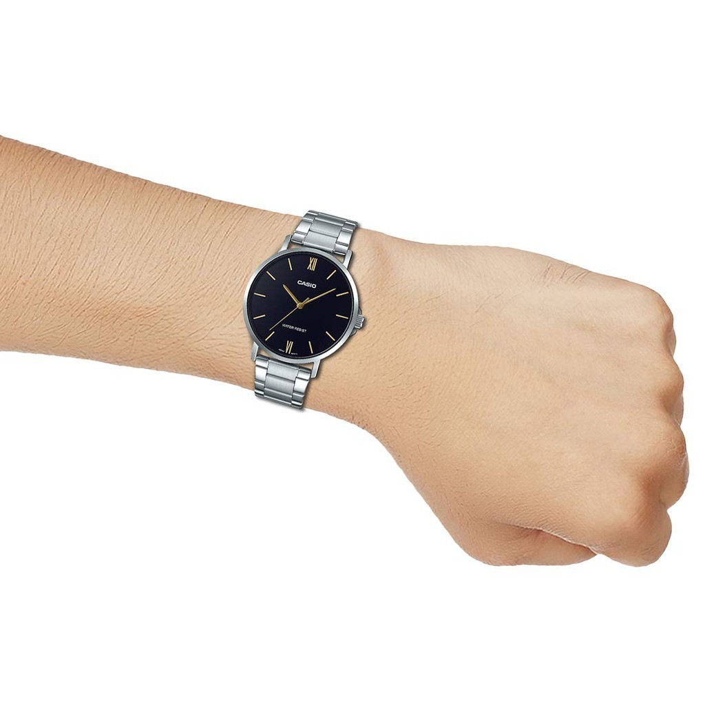 



 ♞ของแท้ นาฬิกาข้อมือ Casio ผู้ชาย รุ่น MTP-VT01 สายสแตนเลส
