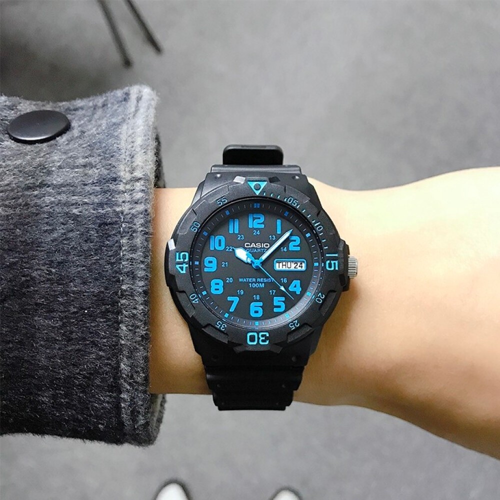 



 ♞Casio Standard นาฬิกาข้อมือผู้ชาย สีดำ สายเรซิน รุ่น MRW-200H MRW-200H-1B MRW-200H-1B2 MRW-20