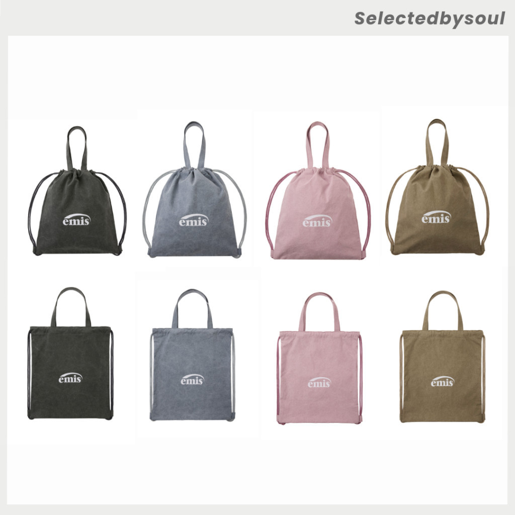 ♞[Preorder] Emis STRING BACKPACK  กระเป๋านำเข้าจากเกาหลีของแท้100%