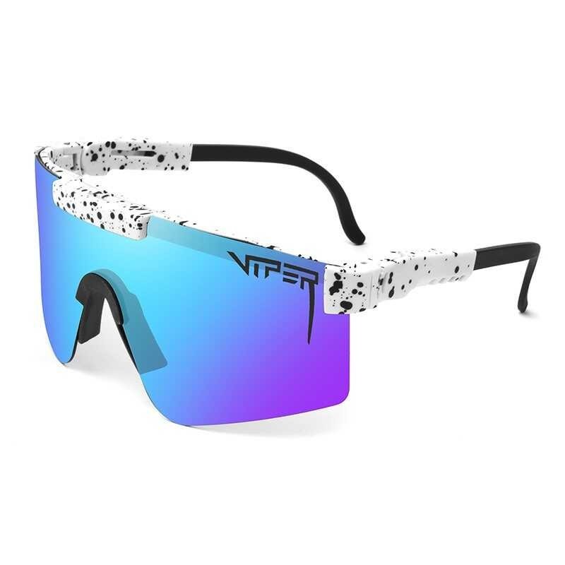 ❤ Pit Viper Flat Top แว่นตากันแดดสำหรับขี่จักรยาน Tr90 กรอบ Mirro