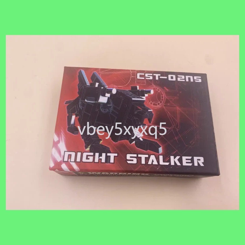 【ใหม่】KFC TOYS Transformation KFC CST-02NS Night Stalker Limited Edition Black Steel Brazing Action