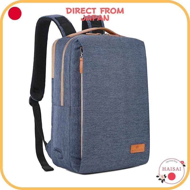 [Direct From Japan]Nordace Siena - 15.6" Laptop Backpack with USB Charging Port for Unisex Waterpro