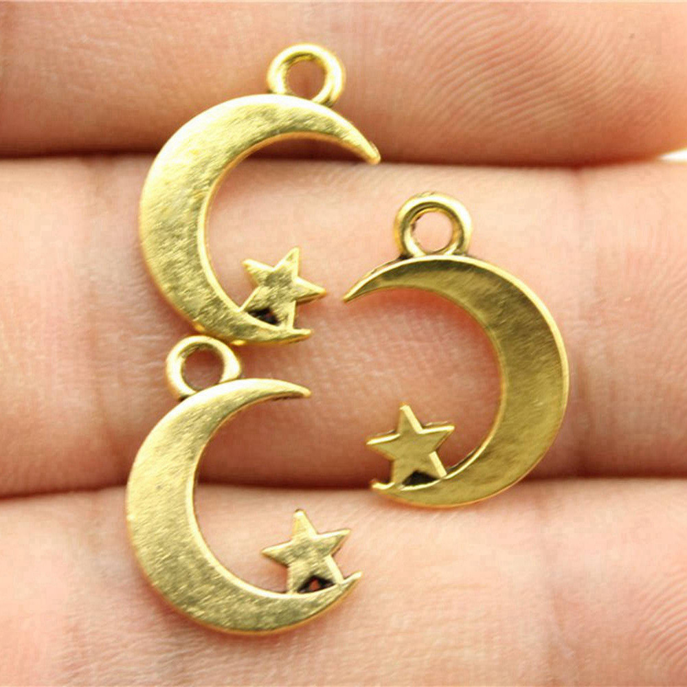 Moon Enamel Charms ผู้หญิงอุปกรณ์เสริมสําหรับคุณเครื่องประดับจี้คอลเลกชัน