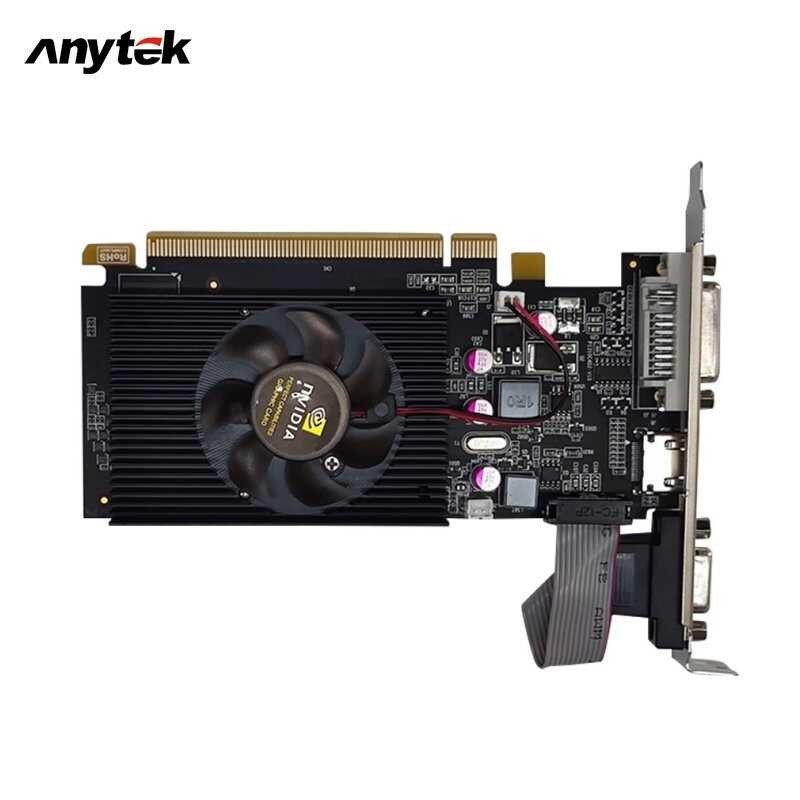 Ddr2 Gt210การ์ดจอ1Gb 64บิต Gpu Dual Display Hd การ์ดจอคอมพิวเตอร์เดส