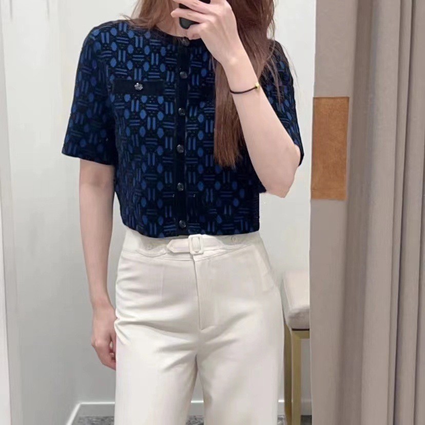 maje Early Autumn Winter New Ruffled Knitted Dress Short Skirt Top Two-Piece Set for Women