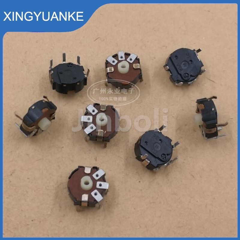 2pcs RK08H Single Fine Tuning Potentiometer 5Pins A10K Y8 Miniature Walkman ปรับระดับเสียง Precision