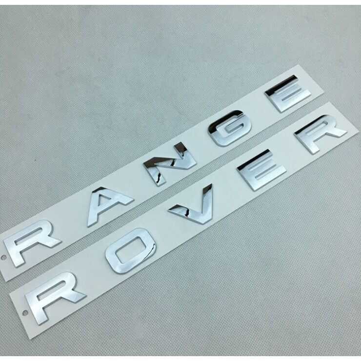 ❤ Car RANGE ROVER English Letter Stickers