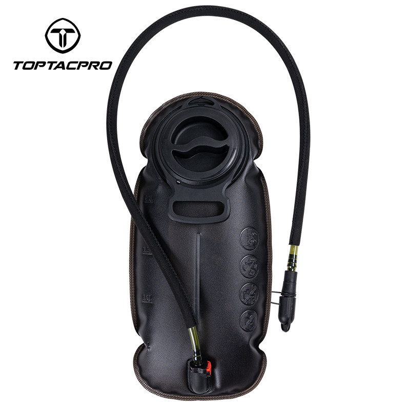 Toptacpro Tactical 2L Hydration Bulsion water bag กระเป๋าเก็บน้ํากลางแจ้งแบบพับได้ 908