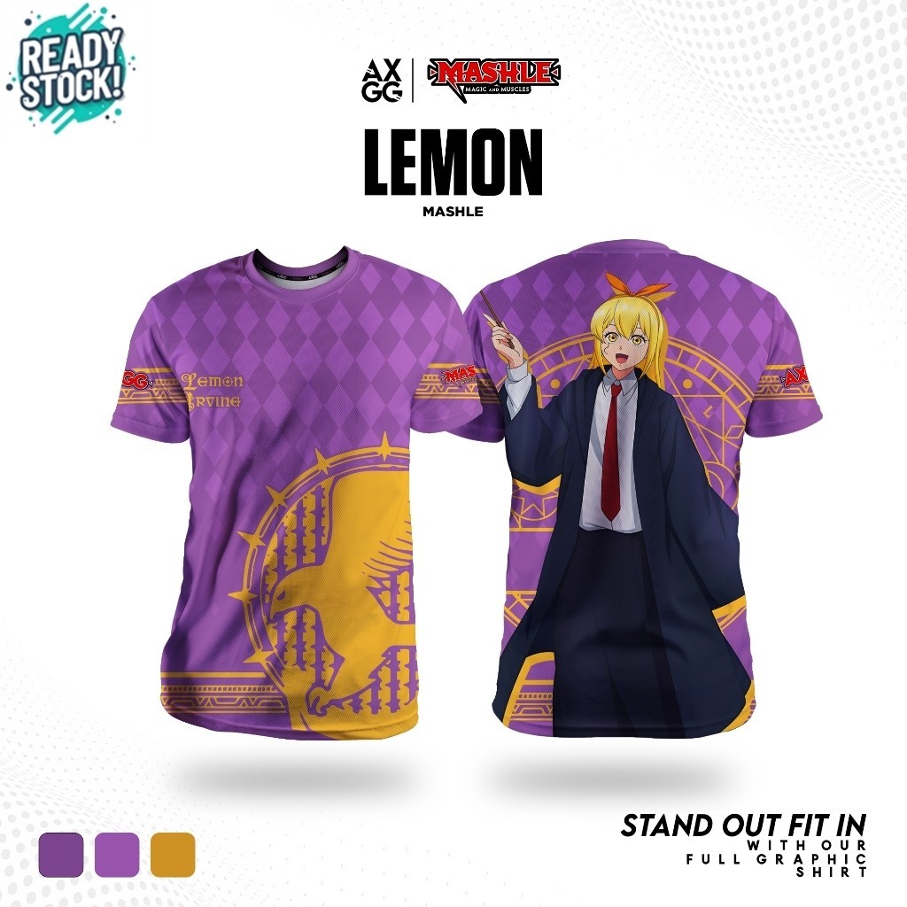 เสื้ออนิเมะ Mashle Magic and Muscles WE1-1884