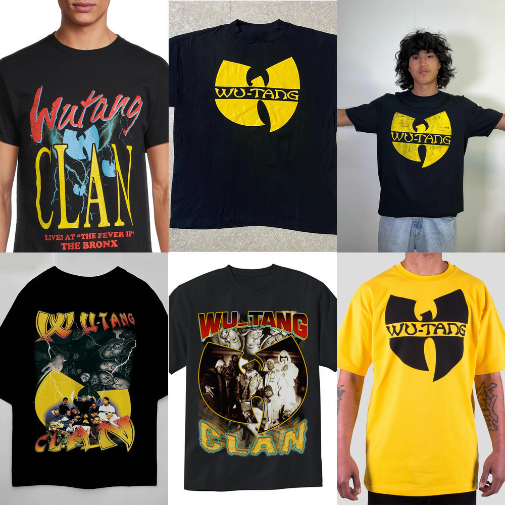 Wu-Tang Clan Mens & Big Mens Wu-Tang Graphic Tees XS-5XL