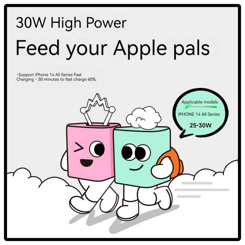 ❤ Sharge/Shargeek 30W Tuya Charger Pd20w Fast Charge Head Green