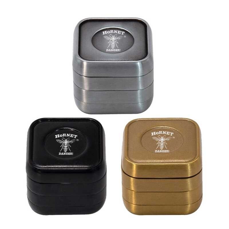 Foreign trade [COD] new high-quality four-layer zinc alloy grinder diameter 63mm square Grinder dir