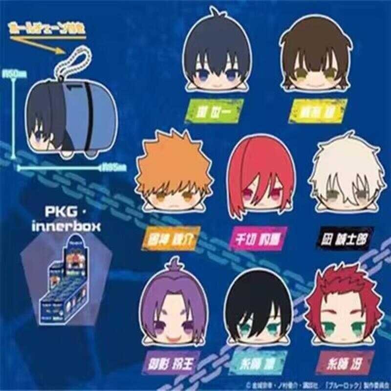 Mascot 8.5Cm Mochi Stuffed Plush Dolls Anime Blue Lock Meguru Bachira Yoichi Isagi Hyouma Chigiri R
